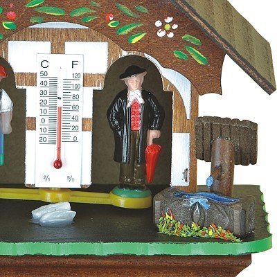 German Black Forest weather house with keyboard TU 1817 N3