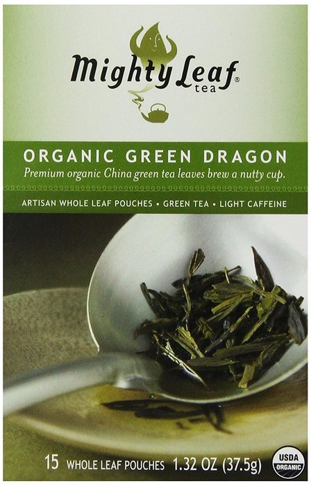 Mighty Leaf Green Tea, Organic Green Dragon, 15 Pouches N2