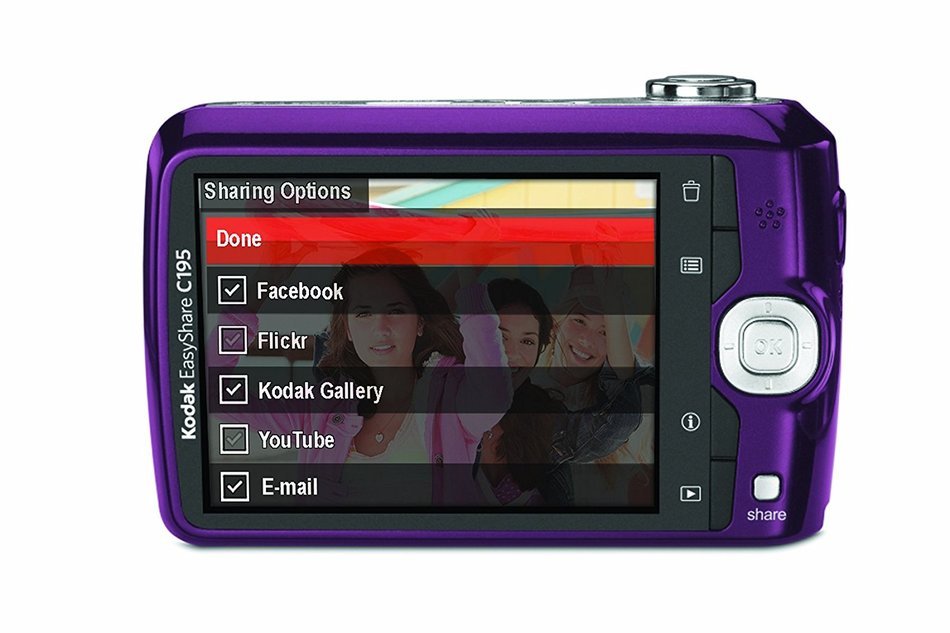 Kodak EasyShare C195 Digital Camera (Purple) (Discontinued by Manufacturer) N10