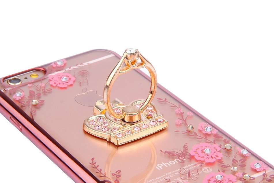 iPhone 6S Case,iPhone 6 Case, PHEZEN iPhone 6S TPU Case Luxury Bling Diamond Crystal Clear Soft TPU Silicone Back... N20