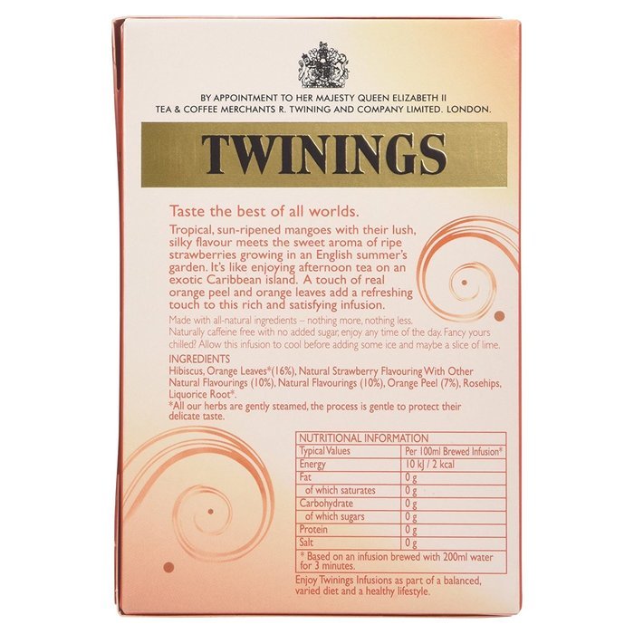Twinings - Mango & Strawberry - 40g N5