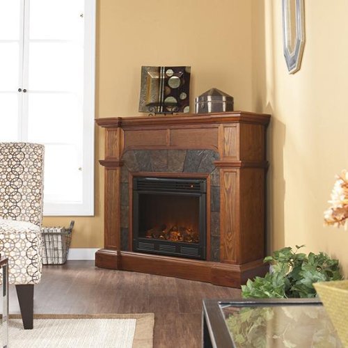 Mission Fireplace, ELECTRIC, MISSION OAK N2