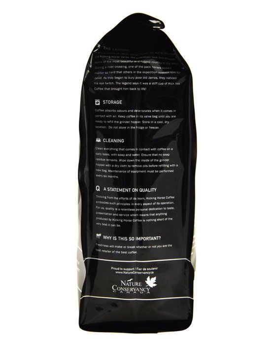 Kicking Horse Coffee, Whole Bean, Kick Ass, 2.2 Pound N6