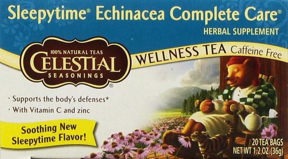 Celestial Seasonings Vanilla Rooibos Tea, 20 Count (Pack of 6) N13