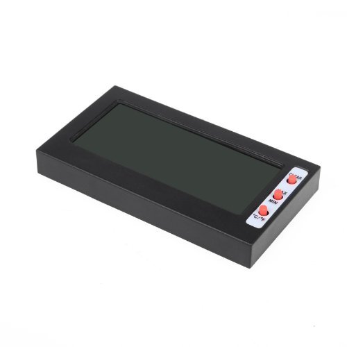 TOMTOP Digital LCD C/F Thermometer Hygrometer Max Min Memory Celsius Fahrenheit