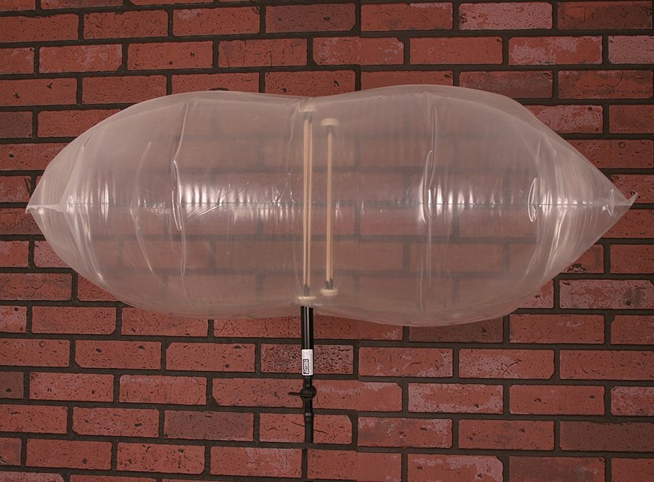 Chimney Balloon 45"x15" Inflatable Blocker (Large Chimney Pillow