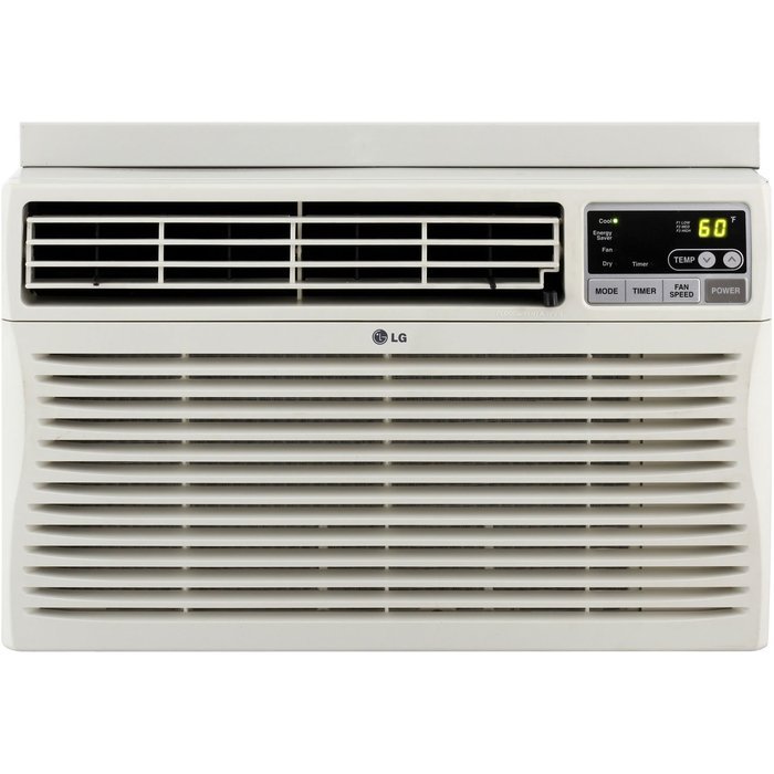 LG LW1812ERS 18,000 BTU Window-Mounted Air Conditioner with Remote Control (230 volts)