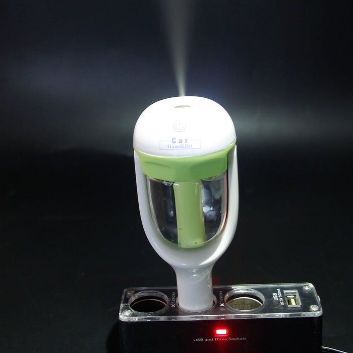 FCHMini Car Humidifier Aroma Air Purification Diffuser (BLUE) N7