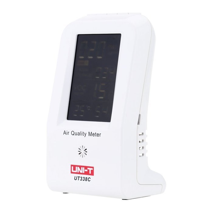 Docooler UNI-T UT-338C High Precision VOC PM2.5 Data Logger Detector Air Monitor Indoor Hygrometer with Thermometer... N8