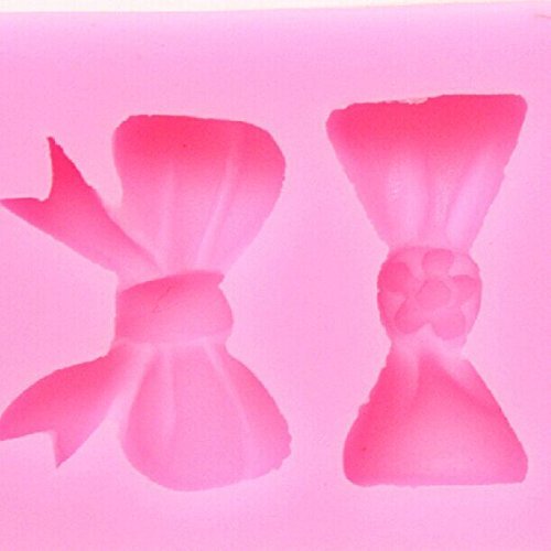 Bow Tie Bowknot Silicone Fondant Cake Mold Chocolate Clay Mould N3