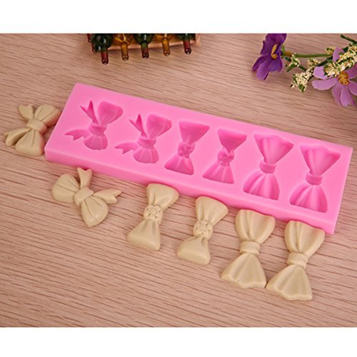 Bow Tie Bowknot Silicone Fondant Cake Mold Chocolate Clay Mould N4