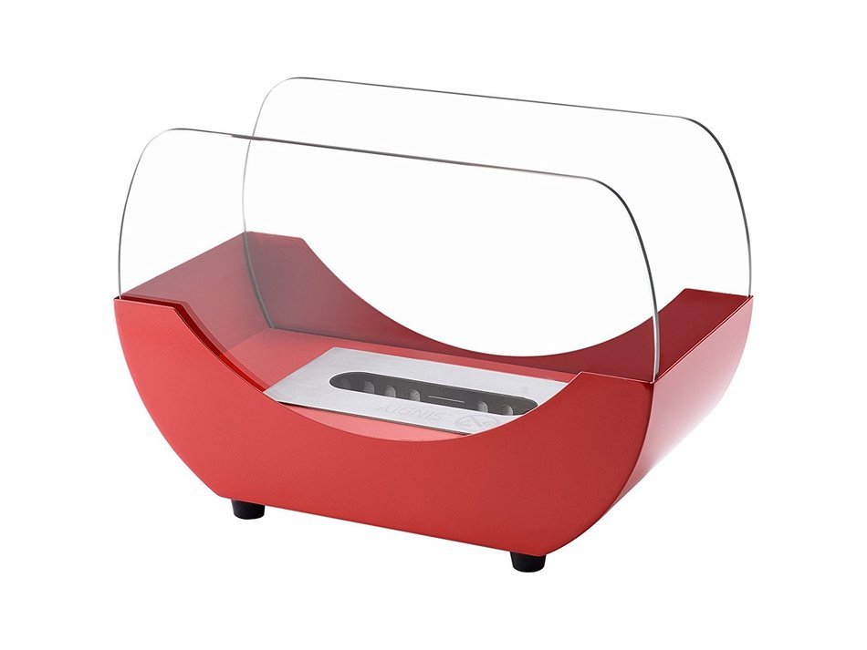 Ignis Portable Tabletop Ventless Bio Ethanol Fireplace - Liberty (Black) N7