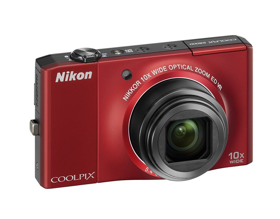 Nikon Coolpix S8000 14 MP Digital Camera with 10x Optical Vibration Reduction (VR) Zoom and 3.0-Inch LCD (Silver) N11