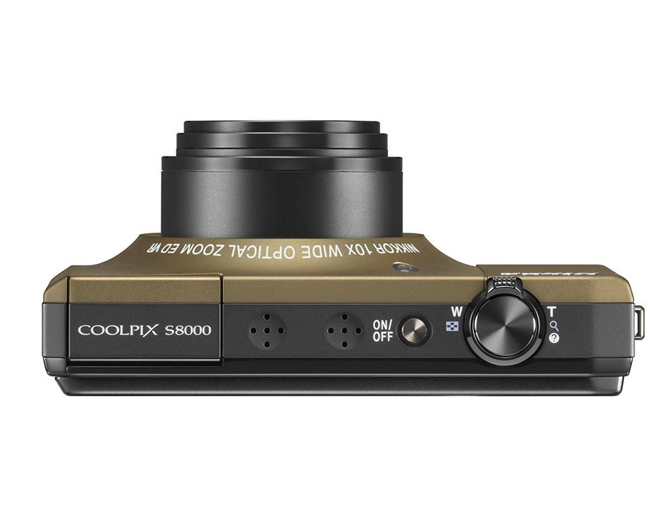 Nikon Coolpix S8000 14 MP Digital Camera with 10x Optical Vibration Reduction (VR) Zoom and 3.0-Inch LCD (Silver) N12