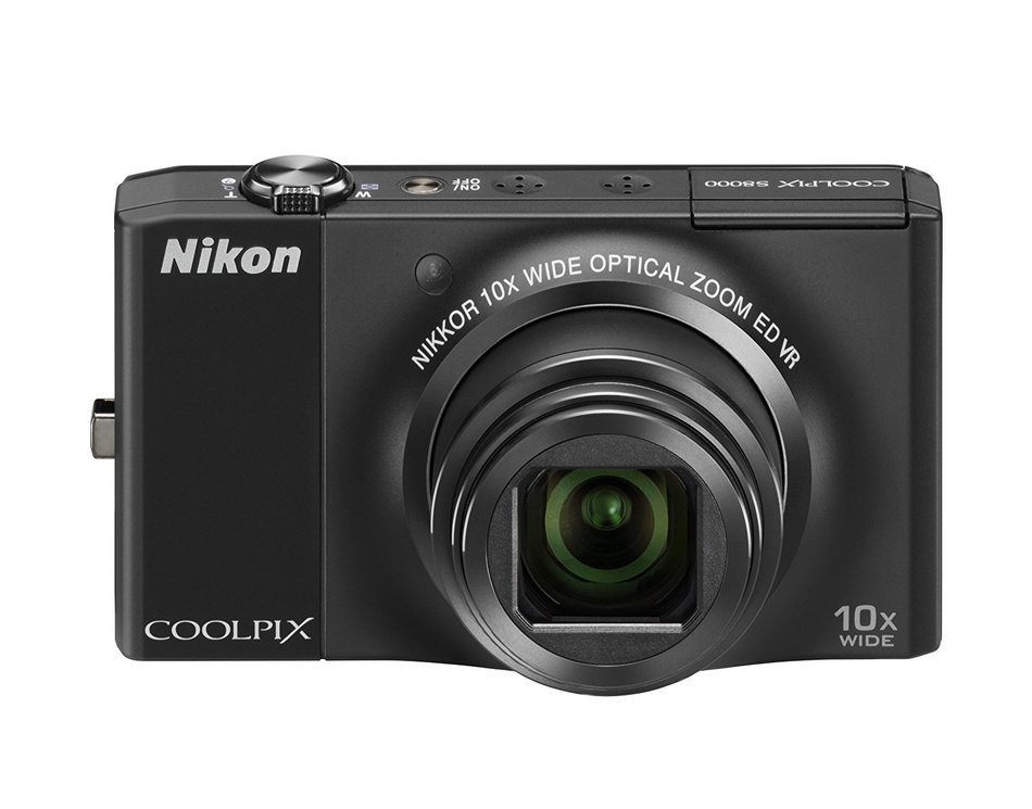 Nikon Coolpix S8000 14 MP Digital Camera with 10x Optical Vibration ...