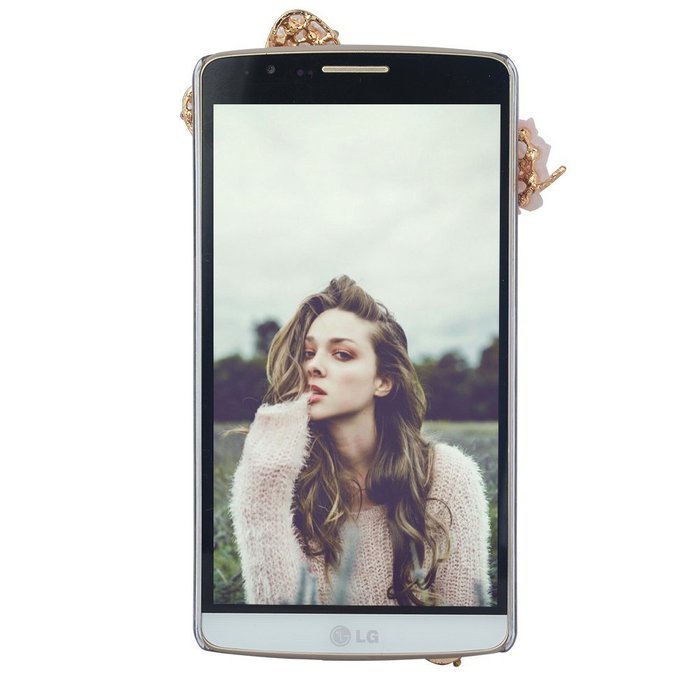 Spritech(TM) Bling Phone Case For LG V10,3D Handmade Crystal Perfume Pattern Accessary Design Clear Cellphone... N24