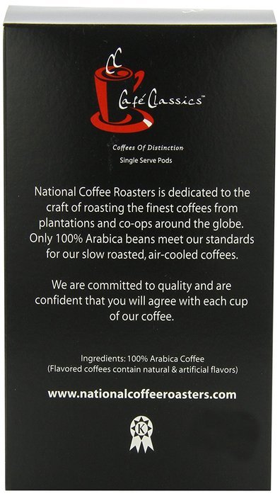 Cafe Classics Coffee Pods, French Vanilla, 15-Count (Pack of 3) N4