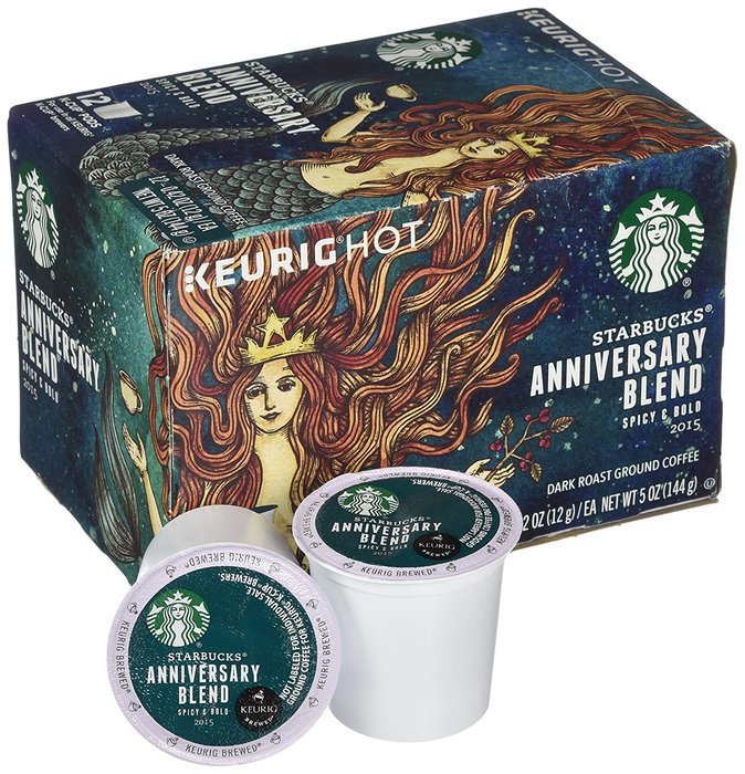 Starbucks Anniversary Blend, K-cup 12-count N2