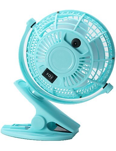 LBLI Desktop Fan For Chlidren Chargeable Fan Clip Base 2 Speeds Mini Portable Fan Battery or USB Power Supply...