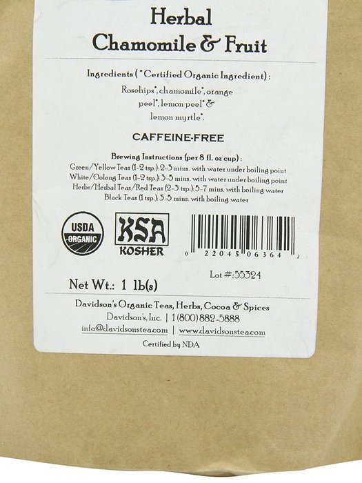 Davidson's Tea Bulk, Gunpowder Green, 1-Pound Bag N55