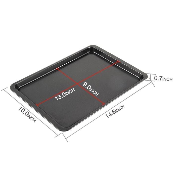 Yilove Non-stick Baking Cookie Sheet-Champagne,14.5"x10" N7