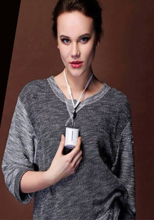 BIGWHITE Mini Portable USB Rechargeable Personal Air Purifiers, Ionic Air Purifiers,Necklace Wearable Ionizer...