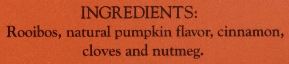 Harney & Sons Fine Teas Pumpkin Spice Tin- 20 Sachets N4