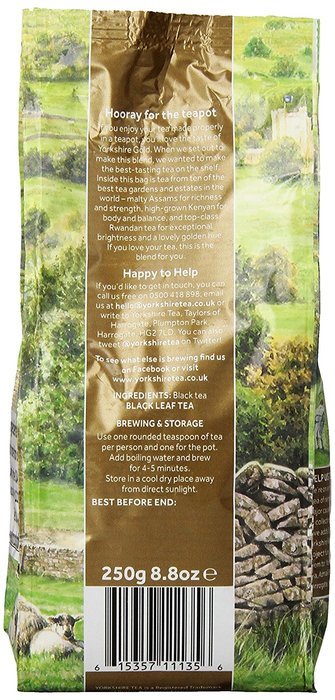 Taylors of Harrogate, Yorkshire Gold, 160-Count, Black Tea Bags
