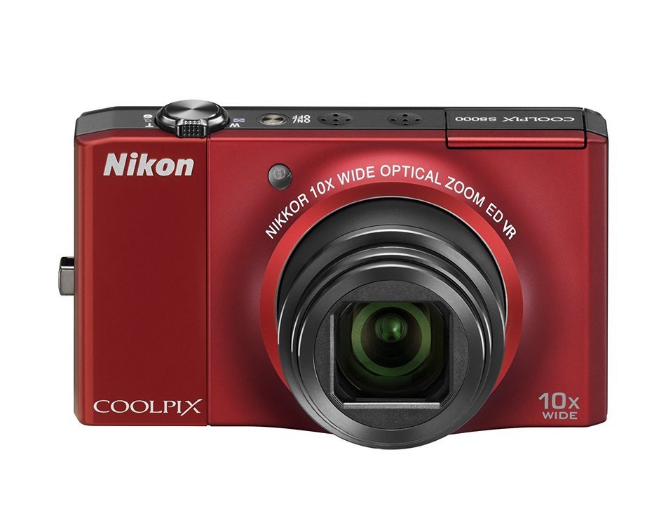 Nikon Coolpix S8000 14 MP Digital Camera with 10x Optical Vibration Reduction (VR) Zoom and 3.0-Inch LCD (Silver) N19