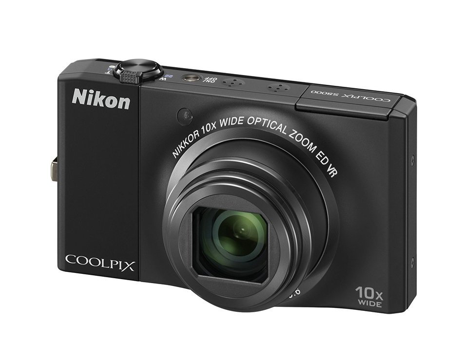 Nikon Coolpix S8000 14 MP Digital Camera with 10x Optical Vibration Reduction (VR) Zoom and 3.0-Inch LCD (Silver) N21