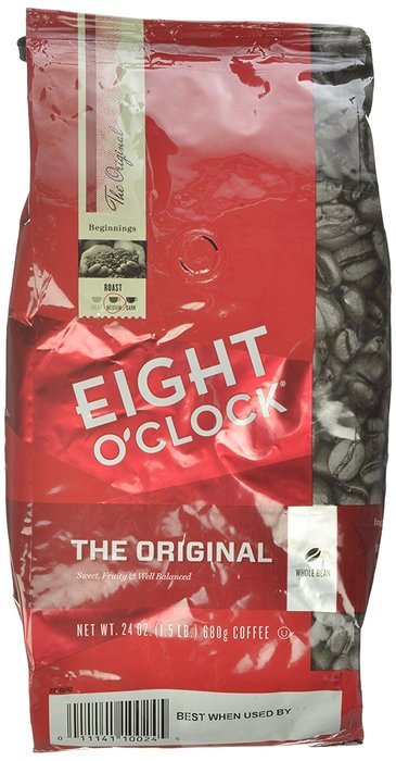 Eight O'Clock The Original Whole Bean Coffee, 24 Ounce N4