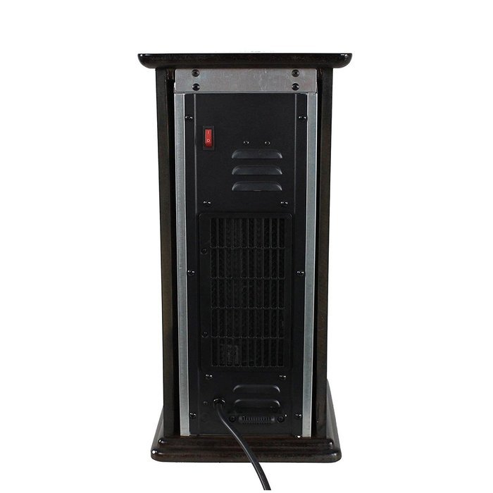 Youzee Portable Infrared Quartz Tower Heater/Fan, 1500W