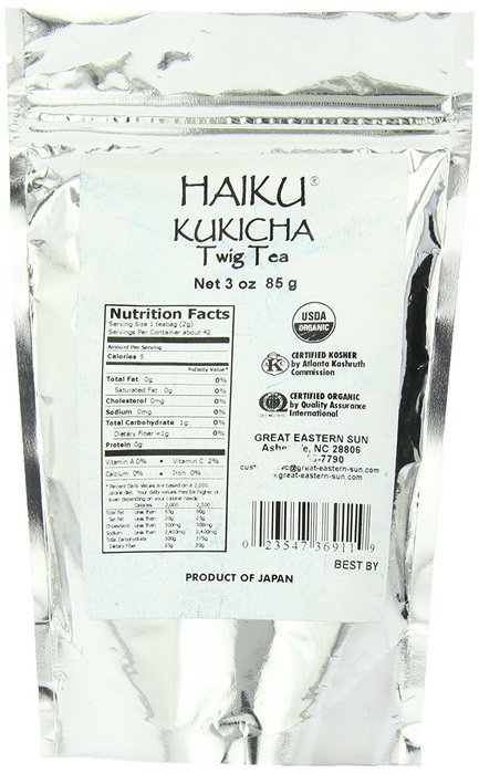 Haiku Organic Japanese Kukicha Twig Tea, 3 Ounce Loose Tea N5