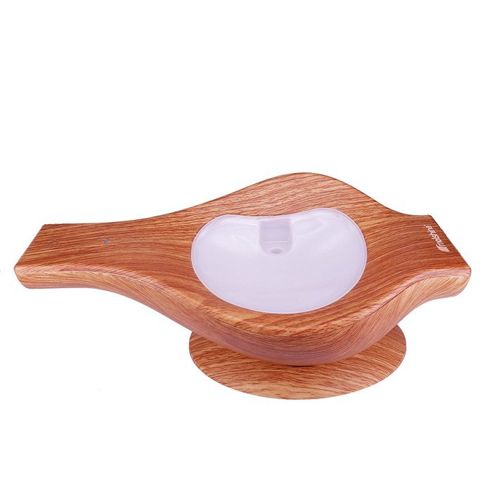Molshine 50ml Dark Wood Grain USB Ultrasonic Ionizer Aromatherapy Essential Oil Diffuser Cool Mist Humidifier,... N4