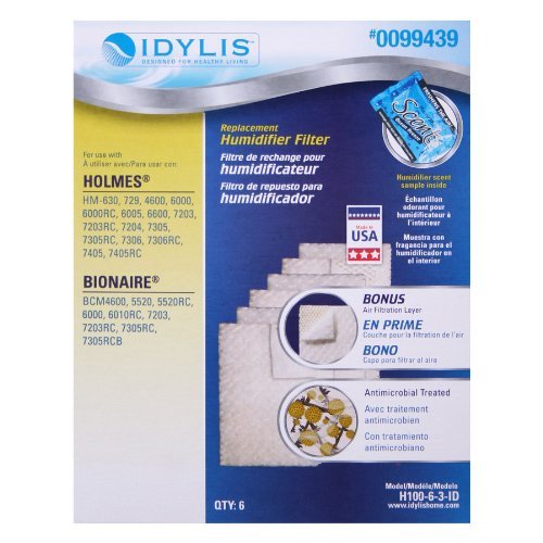 BestAir Wick filter fits Holmes H100-6-3-ID
