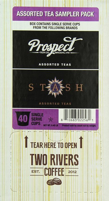 Two Rivers Bit of Everything Single-cup Sampler Pack for Keurig K-Cup Brewers, 40 Count N11