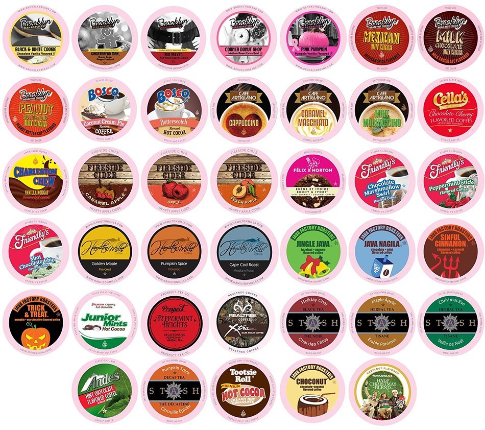 Two Rivers Bit of Everything Single-cup Sampler Pack for Keurig K-Cup Brewers, 40 Count N13