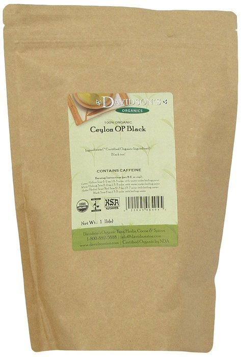 Davidson's Tea Bulk, Gunpowder Green, 1-Pound Bag N68