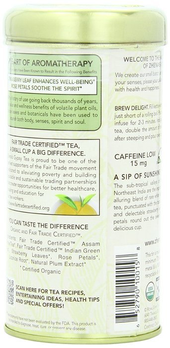Zhena's Gypsy Tea, Ambrosia Plum, 22 Count Tea Sachet N5