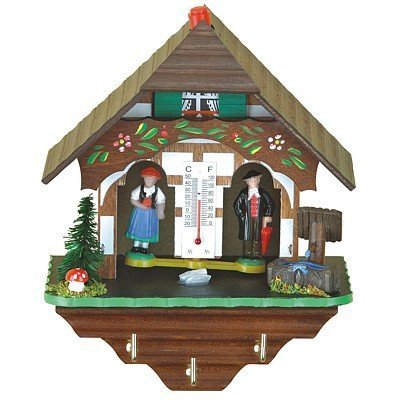German Black Forest weather house with keyboard TU 1817 N4
