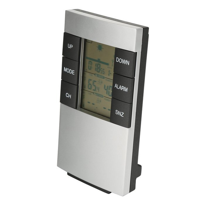 Eshion Wireless Connection Indoor Outdoor Humidity Temperature Clock Weather Station N3
