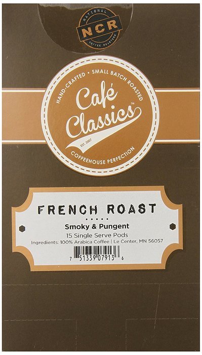 Cafe Classics Coffee Pods, French Vanilla, 15-Count (Pack of 3) N12