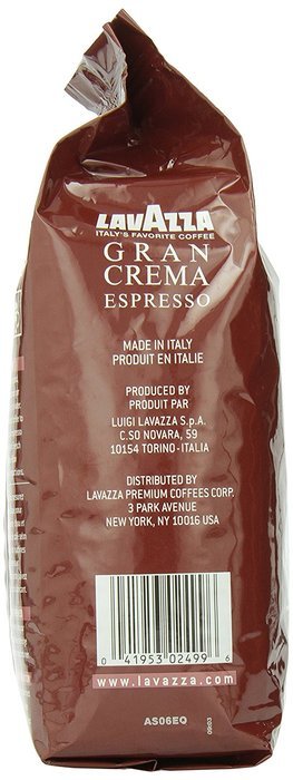 Lavazza Gran Crema Espresso, 2.2 Lbs