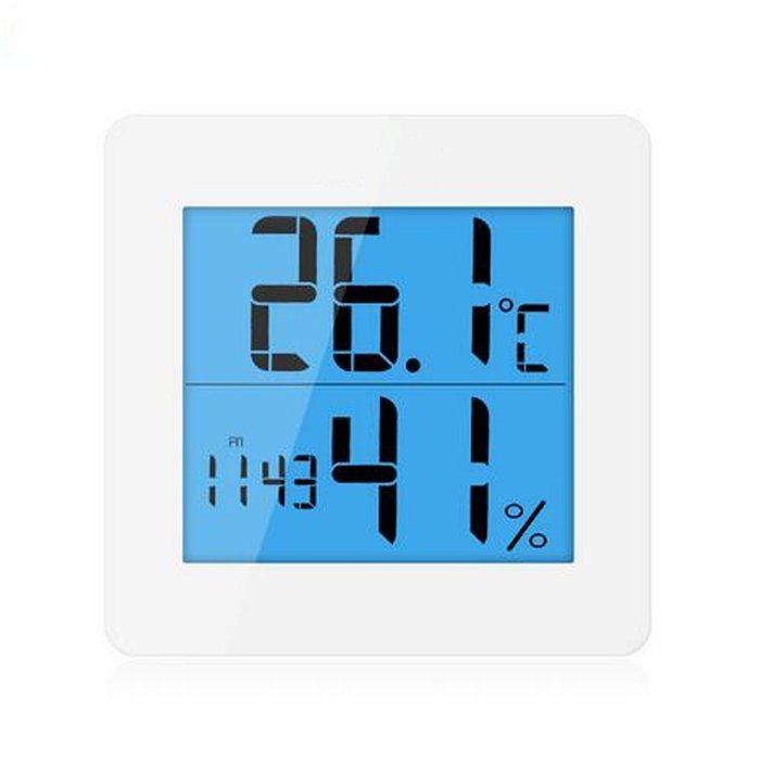 DAN SPEED High accuracy LCD Digital Thermometer Hygrometer Indoor Electronic Temperature Humidity Meter Clock...