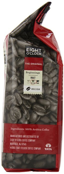 Eight O'Clock The Original Whole Bean Coffee, 12-Ounce Bag (Pack of 6) N2