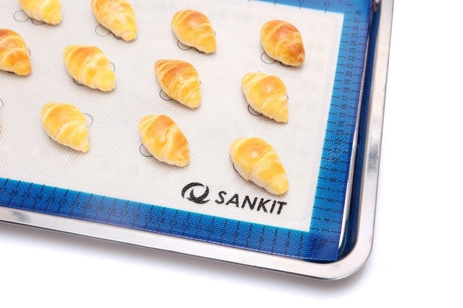 Sankit Premium Silicone Baking Mat,non-stick Reusable Baking Liner,16.5 X 11.8 Inches-blue N5