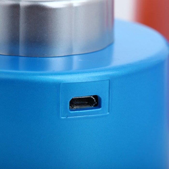 Polytree Mini USB Night-light Portable Air Mist Humidifier with Cover for Bedroom Office (Blue)