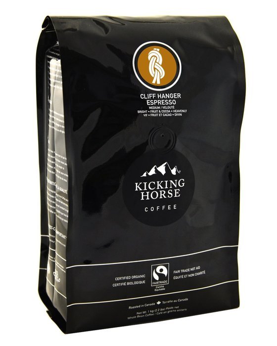 Kicking Horse Coffee, Whole Bean, Kick Ass, 2.2 Pound N7