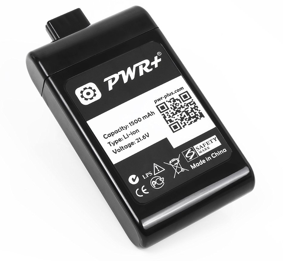 Pwr+ 1500mAh Extended Capacity Battery for Dyson Dc16 Root 6 Vacuum Cleaner ; Animal ; Issey Miyake ; 912433-01...