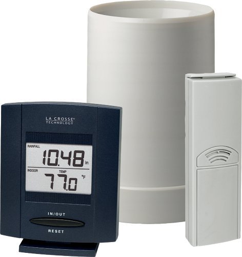 La Crosse Technology WS-7047U Wireless Rain and Temperature Gauge